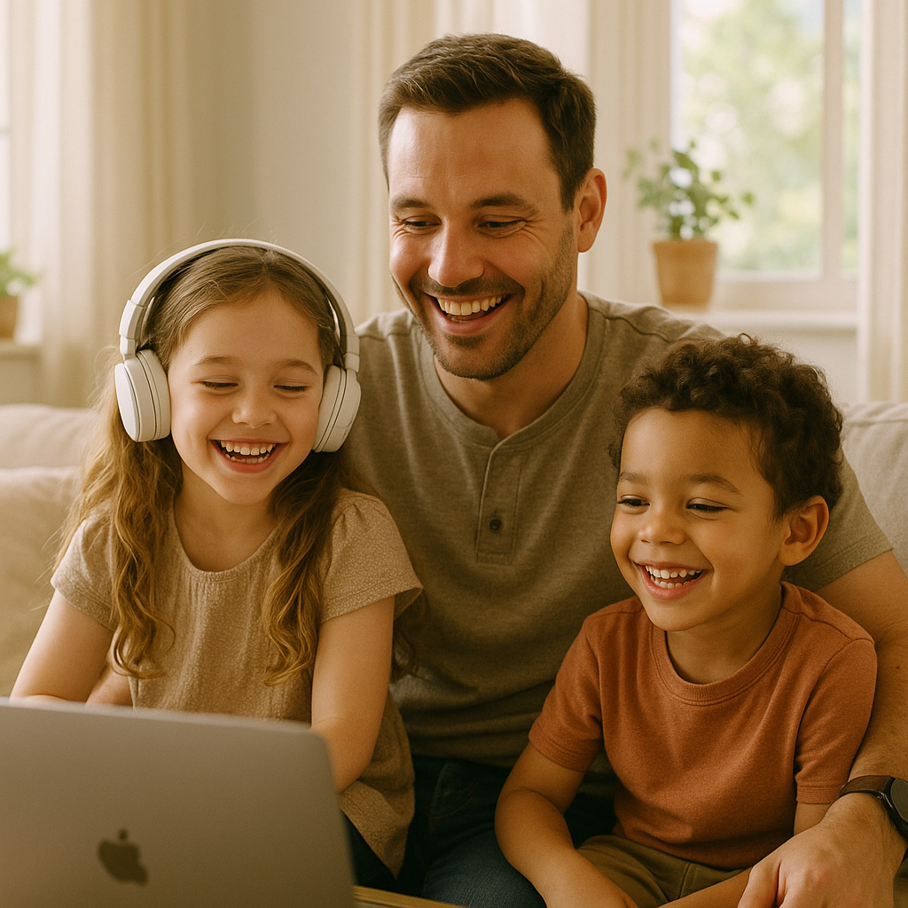 A Father's Day song from the kids: how to make it feel real
