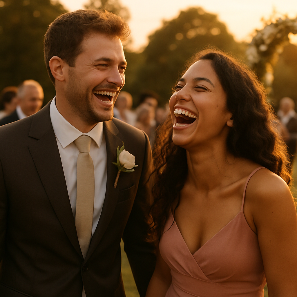 A thank-you song for your best man, maid of honour, or honour attendant