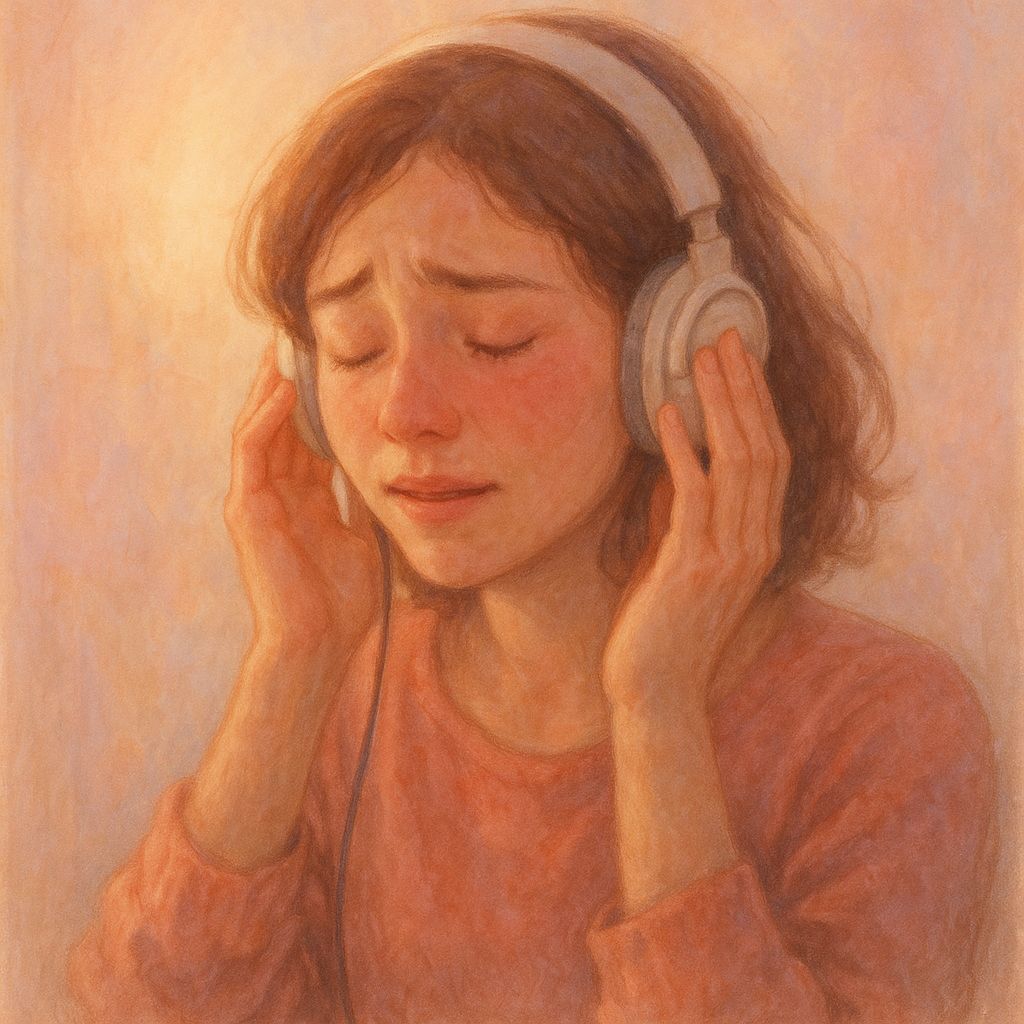 Sending a personalized apology song after a misunderstanding, the careful way