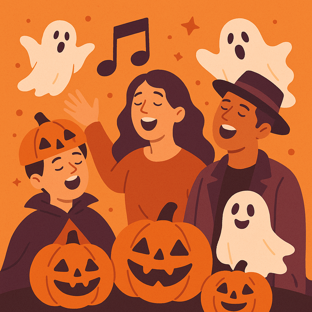 Custom Halloween personalized song artwork